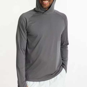 Sudadera con capucha de pesca con protección solar personalizada, secado rápido, pesca, sublimación de manga larga, ligera, 100% de algodón, sudaderas básicas de camuflaje - Product Image 4