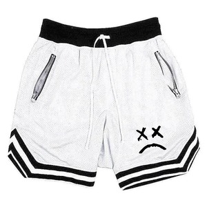 Summer Basketball Running Shorts Hommes Haute Qualité Social Taille Elastique Imprimé Sets Plus Size Breathable Quick Dry 6 Colors - Product Image 3