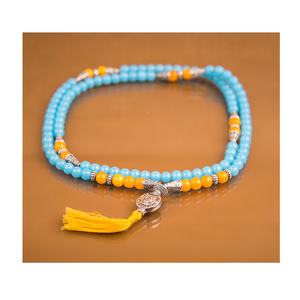 Best Quality Hand Knotted Carved Gemstone Yoga <b>Meditation</b> Mala <b>Bead</b> Prayer Eco-Friendly Nepal Available at Wholesale Price - Product Image 3