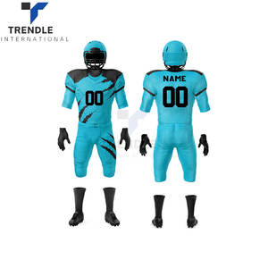 ชุดยูนิฟอร์มอเมริกันฟุตบอล แขนสั้น สีเหลือง 100% โพลีเอสเตอร์ สำหรับทีมมืออาชีพ ฝึกซ้อมและแข่งขัน - Product Image 3