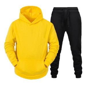 Conjunto de Sudadera con Capucha y Pantalones Anchos de Dos Piezas para Hombre, de Peso Pesado, Personalizado, con Cremallera, Fabricante de Chándales para Hombre - Product Image 1