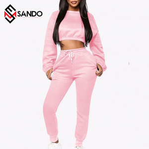 Ensemble de sport pour femmes, 2 pièces, vêtements d'entraînement, de Fitness, avec logo personnalisé - Product Image 3