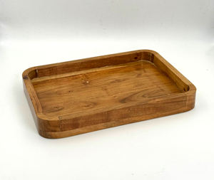 Bandeja de Madera para Servir, Ligera y Resistente, Decoración del Hogar y Uso en Catering, Venta al por Mayor al Mejor Precio - Product Image 3