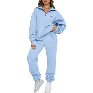 Ropa de otoño para mujer, chándales, conjunto de 2 piezas, chándales para correr, Sudadera con capucha de talla grande para mujer, conjuntos de pantalones de dos piezas - Product Image 5