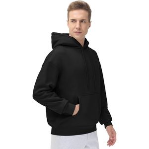 Vente en gros Fabricant de sweats à capuche 220GSM Sweat à capuche unisexe coloré imprimé en tissu polaire - Product Image 6