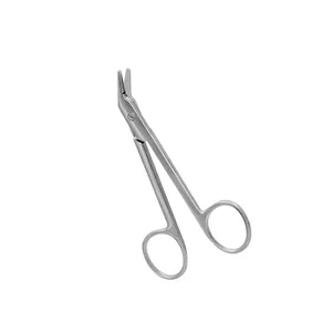 กรรไกรพยาบาลเหล็กสแตนเลสผ้าพันแผล EDC กรรไกรแพทย์พร้อมห่วงเกี่ยวนิรภัย - Product Image 5