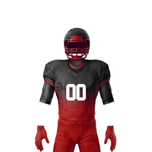 Uniformes de Fútbol Americano de Diseño Nuevo OEM de Alta Calidad, Conjuntos Transpirables con Personalización de Impresión, 100% Poliéster - Product Image 4