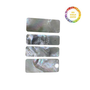 Wholesale Natural Raw Mother of Pearl Shells White and Yellow and Black MOP - Product Image 1