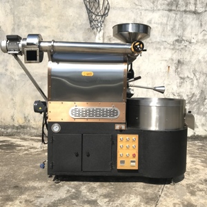 เครื่องคั่วกาแฟเชิงพาณิชย์สำหรับใช้ในบ้าน ขนาด 6 กก. 600 กก. 1 กก. 2 กก. 10 กก. พร้อมเครื่องบดในตัวสำหรับร้านกาแฟ - Product Image 1