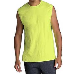 Chaleco deportivo informal con logotipo personalizado de secado rápido para hombre para entrenamiento físico y uso en el gimnasio - Product Image 6