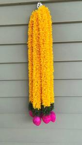 มาลัยดอกไม้ดอกมะลิสำหรับตกแต่งเวทีงานแต่งงานแบบอินเดียใต้ตกแต่งผนังตกแต่งบ้านวัดเจ้าสาวงานเลี้ยงธีมงานปาร์ตี้ - Product Image 6