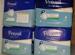 Prevails NU-Fit ผ้าอ้อมผู้ใหญ่ Pampers ผ้าอ้อมซับปัสสาวะกางเกงสูงสุดที่มีปีก