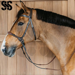 Brida para Caballo Occidental de Buena Calidad y Duradera, Cuero PU/Nylon, Hebillas de Acero Inoxidable, Acolchado Suave, Colores Personalizables - Product Image 6