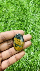 Jaspe de océano Natural de alta calidad, precio al por mayor, piedra preciosa suelta, cabujón de jaspe de océano para la fabricación de joyas, piedra preciosa de jaspe de océano, - Product Image 5