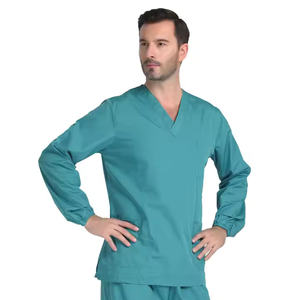 Uniformes Médicos de Cuello en V para Unisex, Mezcla de Algodón y Poliéster, los Más Vendidos del 2025 - Product Image 3