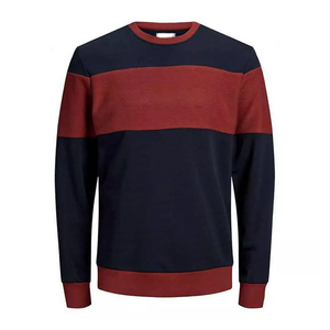 สเวตเชิ้ตแนวสตรีทสำหรับผู้ชายเสื้อสเวตเชิ้ตผ้าคอตตอนผสมระบายอากาศออกแบบโลโก้ได้ตามต้องการ - Product Image 1