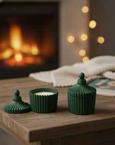 Prix de gros, pot à bonbons de luxe, bougie en cire de soja parfumée, disponible au prix de fabrication auprès d'un fabricant indien - Product Image 5