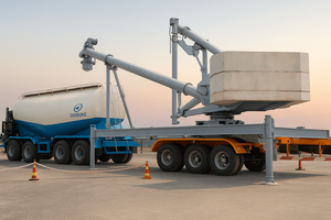 Advanced Technology Cement Ship Unloader Energy Efficient System for Bulk <b>Material</b> <b>Handling</b> and Port Use - Product Image 3
