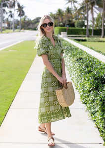 เดรสแม็กซี่ทำมือฤดูร้อนแขนสั้นผ้าทนทานพิมพ์ลายดอกไม้ปรับแต่งได้สำหรับสวมใส่ตามโอกาส - Product Image 6