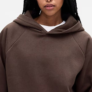 Sudadera Moderna para Mujer con Apariencia Sólida y Elegante, Servicio OEM para Compradores al por Mayor, Corte Holgado con Bolsillos Tipo Canguro y Logotipo Personalizado - Product Image 2