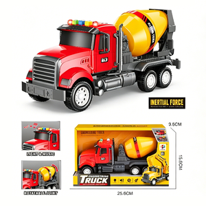 Set <span class=keywords><strong>de</strong></span> Camiones <span class=keywords><strong>de</strong></span> Construcción con Luz y Música: Funciona por Fricción, Plástico ABS, Juguetes <span class=keywords><strong>de</strong></span> Ingeniería para Niños, Venta al Por Mayor Disponible <span class=keywords><strong>BJ</strong></span> - Product Image 2