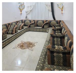 Sofá estilo Majlis árabe, diseño clásico, elegante conjunto para sala de estar, asientos de esquina de lujo, diseño que ahorra espacio - Product Image 1