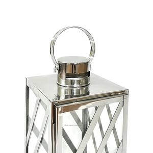 โคมไฟสแตนเลสพร้อมกระจกใสสำหรับตกแต่งบ้านงานปาร์ตี้งานอีเวนต์งานปาร์ตี้ดีไซน์ใหม่ล่าสุด - Product Image 5