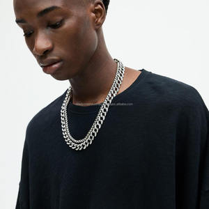 Alta calidad Unisex 300 Gsm algodón peso pesado camiseta de gran tamaño liso negro camisetas de gran tamaño impresión personalizada camiseta para hombres - Product Image 5