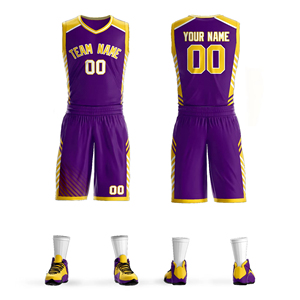 Uniforme de baloncesto de diseño personalizado de la mejor calidad con etiqueta personalizada impresa del equipo caliente del precio competitivo - Product Image 4