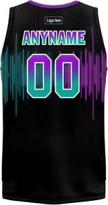 Jersey de equipo de baloncesto cosido Impresión digital sublimación diseño propio personalizado con logotipo - Product Image 6