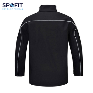 Chaqueta de Lona Softshell Unisex de Alta Calidad con Logotipo Personalizado para Invierno y Otoño, Transpirable, Impermeable, con Capucha y Forro de Algodón - Product Image 2