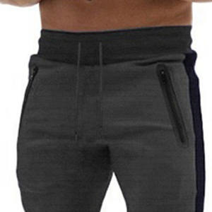Pantalones de chándal elegantes para hombre, pantalones de chándal de diseñador en negro/blanco, cargo personalizado para Otoño Invierno, chándal bordado para hombre - Product Image 6