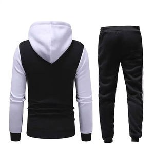 Chándales Casuales para Hombre, Diseño de Alta Calidad, Chándales Deportivos con Cremallera Completa, para Gimnasio, Correr, Personalizados, de Invierno, para Hombre, 2 Piezas - Product Image 2