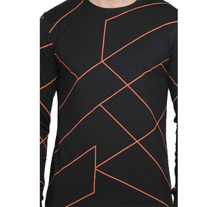 Customized Color & Size <b>Men's</b> Full Sleeve T-shirt 100% Cotton Breathable Eco-Friendly High Quality - Product Image 4