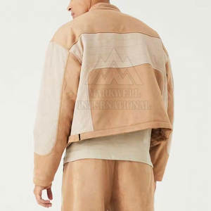 Chaqueta de invierno de cuero para hombre a la moda informal al por mayor chaqueta de invierno de piel auténtica de vaca de alta calidad a la venta en línea - Product Image 2