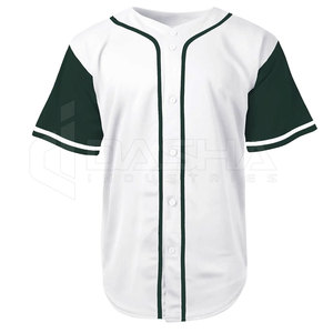 High Quality 100% <b>Polyester</b> Baseball Softball Jersey Custom Sublimation Full Button <b>T</b> <b>Shirt</b> Breathable Plus Size OEM Bulk - Product Image 1