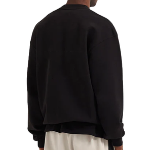 Sweat-shirt vintage en molleton français surdimensionné et lourd, 100% coton, personnalisable avec broderie, sweat-shirt à capuche BY BS 2026 - Product Image 2