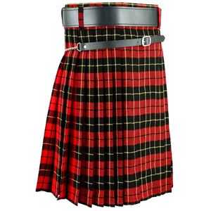 Kilt tradicional escocés 100% acrílico Highland Scottish Drum Major Kilt - Product Image 4