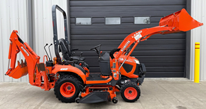 รถแทรกเตอร์แบคโฮ Kubota BX23S มือสอง/ใหม่ พร้อมชุดตักดินอเนกประสงค์ สำหรับงานเกษตรและก่อสร้าง ราคาถูก - Product Image 4