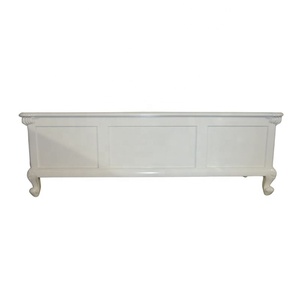 Mueble de TV de Estilo Europeo, Reproducción de Mueble de TV Antiguo, Mueble de TV Pintado de Blanco, Mueble de TV de Madera para Sala de Estar, Muebles para el Hogar - Product Image 6