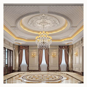 Medallón de Techo de Poliuretano Ecológico Europeo para Villas y Hoteles, Precio de Fábrica, para Redecoración del Hogar - Product Image 6