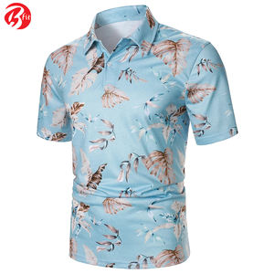 OEM Service New Style Slim Fit Polo <b>Shirts</b> in Plus Size Sublimation Printing Casual Clothing Cotton Plus Size Men's Polo <b>Shirts</b> - Product Image 2