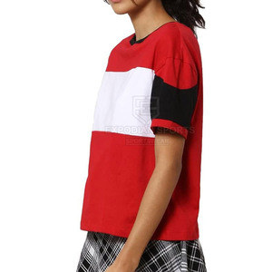 T-shirts surdimensionnés personnalisés pour femmes, été, respirants, haute qualité, 100% coton, écologiques, séchage rapide, vêtements - Product Image 3
