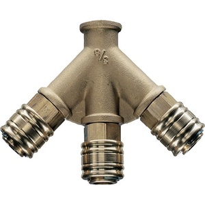 G 1/2 ?/19.17 mm DN 7.2 Distributor Thread Internal Thread with 3 EWO Couplings for Air <b>Pumps</b> - Product Image 1