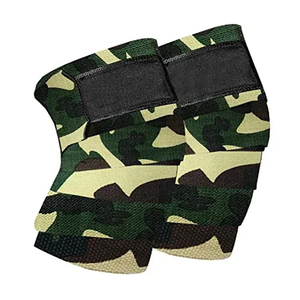 Bandes de genou pour l'entraînement de boxe avec logo personnalisé, squats et entraînement en salle de sport - Product Image 6