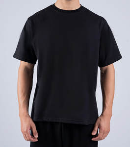 Vente d'été-T-shirt à col rond 100% coton pour hommes-T-shirt imprimé de taille personnalisée pour hommes - Product Image 5