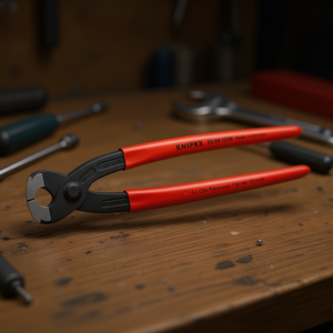 คีมหนีบหูแบบเคลือบสีดำของ Knipex ด้ามจับขัดเงาเคลือบพลาสติก - Product Image 3