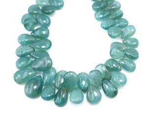 ลูกปัดพลอยแกรนดิเดียไรต์ธรรมชาติทรงลูกแพร์เรียบเนียนคุณภาพสูงขนาด 8 นิ้วสำหรับทำเครื่องประดับ - Product Image 1