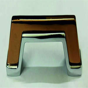 มือจับลิ้นชักตู้ คุณภาพสูง ทนทาน ผลิตจากโลหะผสมสังกะสี สำหรับตู้เสื้อผ้า เฟอร์นิเจอร์ ฮาร์ดแวร์ทันสมัย ผู้จัดจำหน่ายส่งออก - Product Image 1