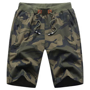 Camo Design Printed Gym Sports Custom Summer Men's Casual Running Camo <b>Shorts</b> For Workout - Product Image 1